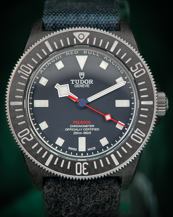 2024 Tudor Pelagos FXD "Alinghi Red Bull Racing" 42MM Blue Dial Textile Strap (25707KN)