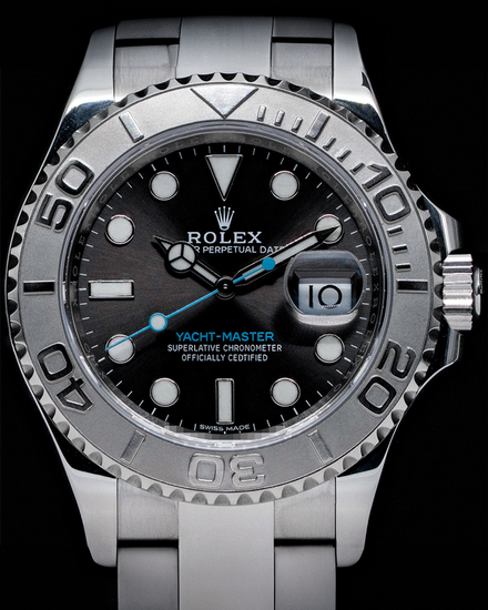 2019 Rolex Yacht-Master 40MM Rhodium Dial Oyster Bracelet (116622)