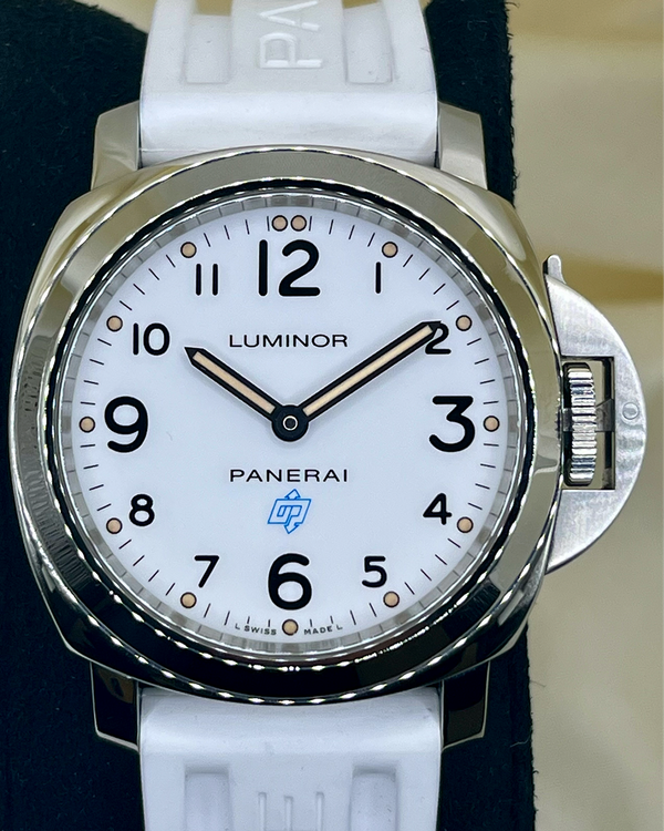 2019 Panerai Luminor 44MM White Dial Rubber Strap (PAM00630)