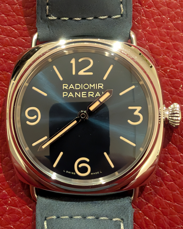 2024 Panerai Radiomir Officine 45MM Blue Dial Leather Strap (PAM01383)