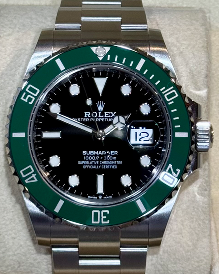 2022 Rolex Submariner Date "Starbucks" 41MM Black Dial Oyster Bracelet (126610LV)