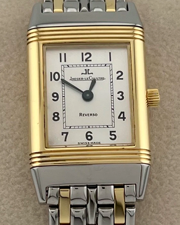 1993 Jaeger-LeCoultre Reverso Lady 20MM Silver Dial Two-Tone Bracelet (260.5.86 260540862)
