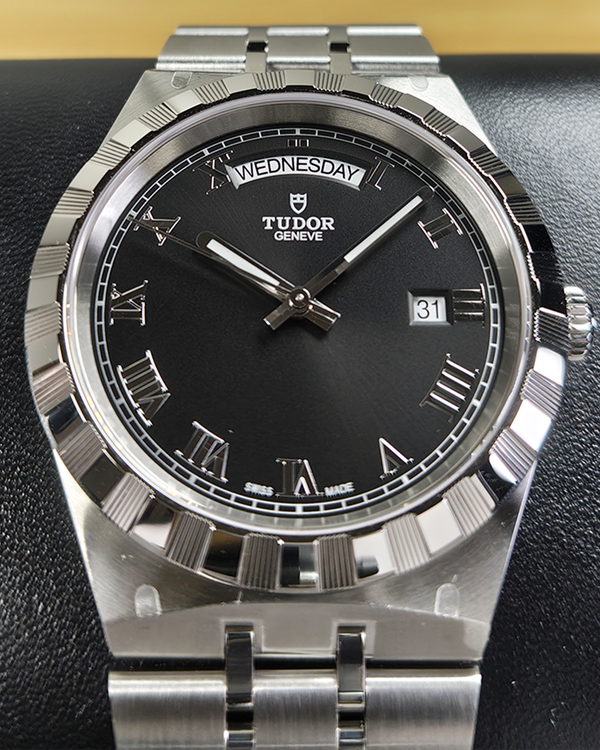 No Reserve - 2025 Tudor Royal 41MM Black Dial Steel Bracelet (28600)