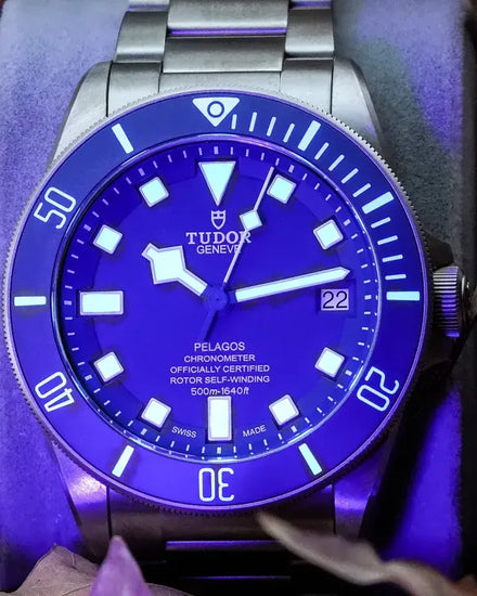 2024 Tudor Pelagos 42MM Blue Dial Titanium Bracelet (25600TB)