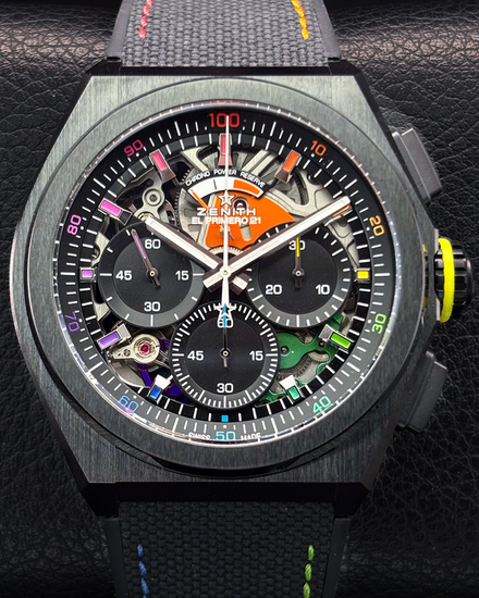 2024 Zenith Defy El Primero 21 "Chroma II" L. E. 44MM Skeleton Dial Rubber Strap (49.9013.9004/21.R952)