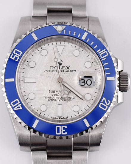 2013 Rolex Submariner 40MM Aftermarket Meteorite Dial Oyster Bracelet (116610)