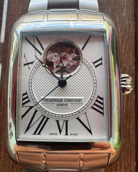 No Reserve - Frederique Constant Classics 33.3MM Silver Dial Steel Bracelet (FC-310MC4S36B)
