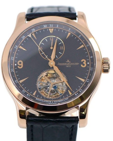 Jaeger-LeCoultre Master Grand Tourbillon 43MM Brown Dial Leather Strap (Q1662450)