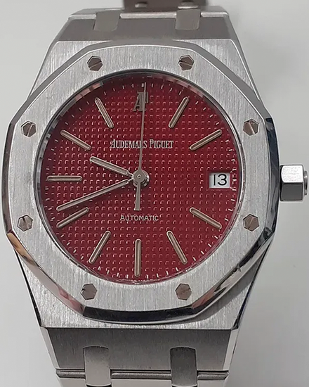 Audemars Piguet Royal Oak 36MM Rare Ferrari Red Dial Steel Bracelet (14790ST)
