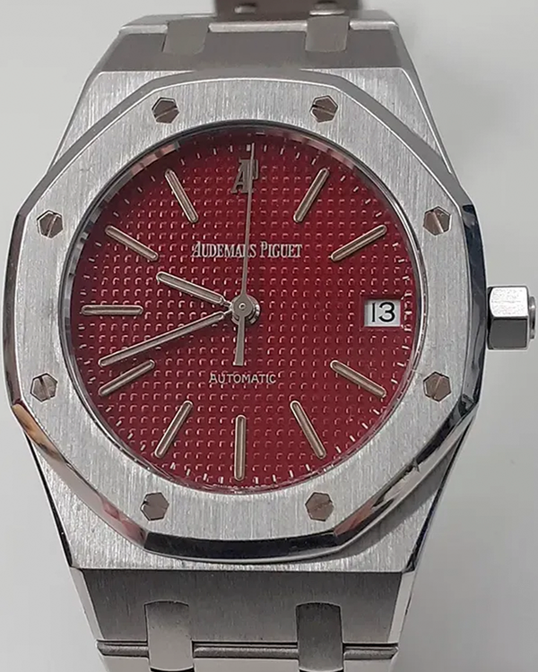 Audemars Piguet Royal Oak 36MM Rare Ferrari Red Dial Steel Bracelet (14790ST)