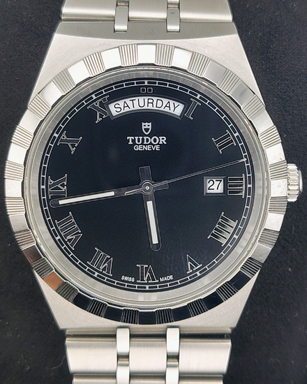 2022 Tudor Royal 41MM Black Dial Steel Bracelet (28600)