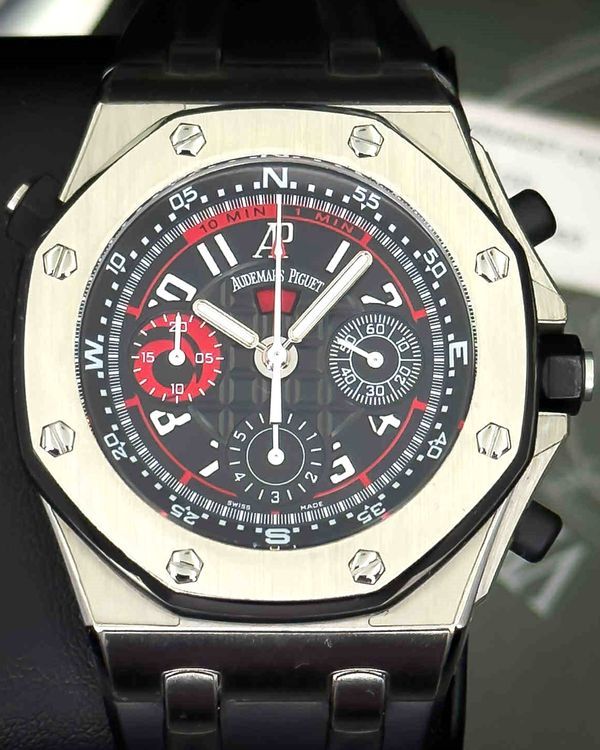 2006 Audemars Piguet Royal Oak Offshore "Alinghi Polaris SS" L.E. 42MM Black Dial Rubber Strap (26040ST.OO.D002CA.01)