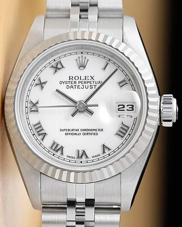 Rolex Lady-Datejust 26MM White Dial Jubilee Bracelet (69174)