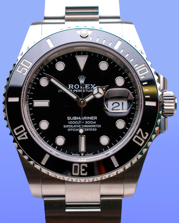 2025 Rolex Submariner Date 41MM Black Dial Oyster Bracelet (126610LN)