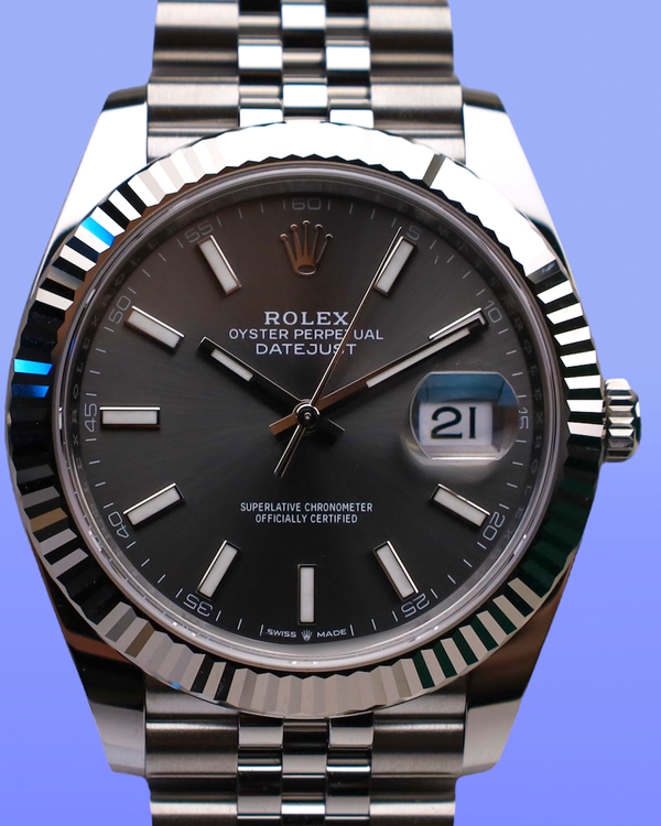 2025 Rolex Datejust 41MM Slate Dial Jubilee Bracelet (126334)