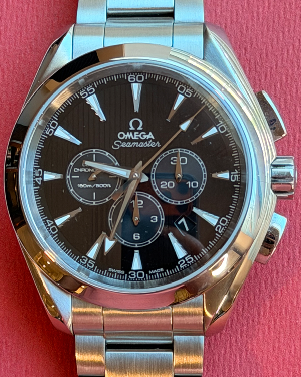 2020 Omega Seamaster Aqua Terra 150M 44MM Black Dial Steel Bracelet (231.10.44.50.01.001)