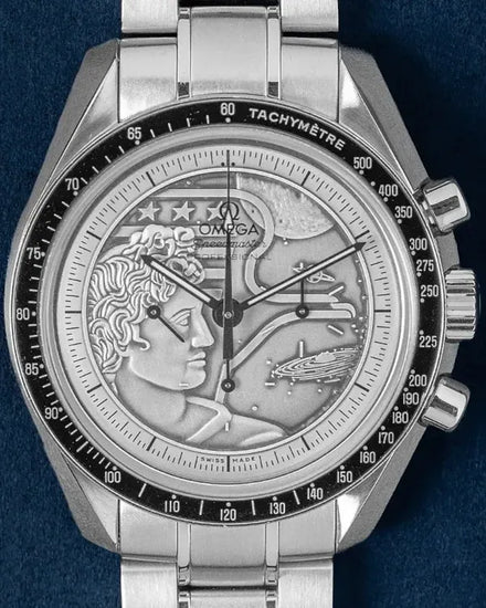 2013 Omega Speedmaster Professional Moonwatch Anniversary Series "Apollo XVII" L.E. 42MM Silver Dial Steel Bracelet (311.30.42.30.99.002)