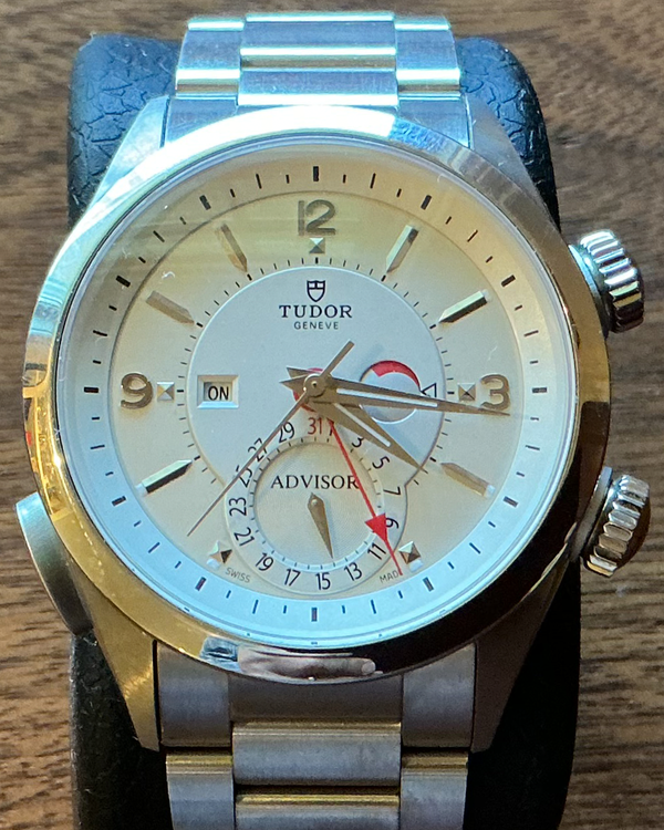 2021 Tudor Heritage Advisor 42MM White Dial Steel Bracelet (79620T)