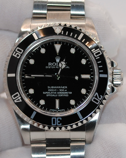 2012 Rolex Submariner No-Date 40MM Black Dial Oyster Bracelet (14060M)