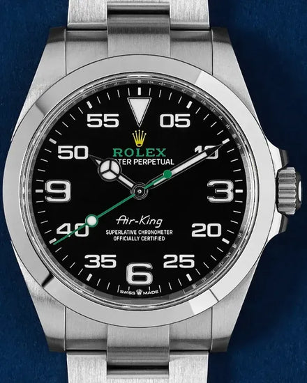 2025 Rolex Air-King 40MM Black Dial Steel Bracelet (126900)