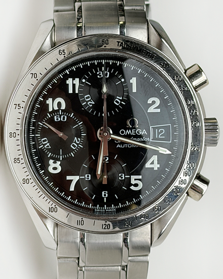 Omega Speedmaster Date 39MM Black Dial Steel Bracelet (3513.52.00)