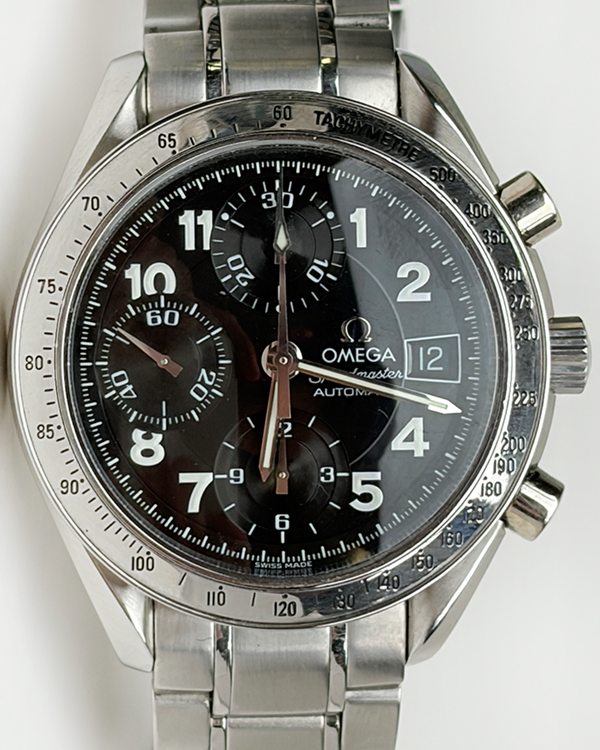 Omega Speedmaster Date 39MM Black Dial Steel Bracelet (3513.52.00)