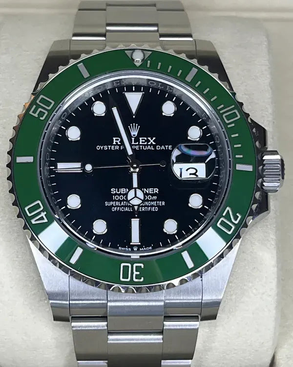 Rolex Submariner Date "Starbucks" 41MM Black Dial Oyster Bracelet (126610LV)