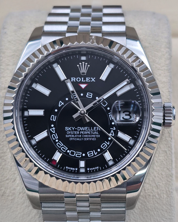 2024 Rolex Sky-Dweller 42MM Black Dial Jubilee Bracelet (336934)