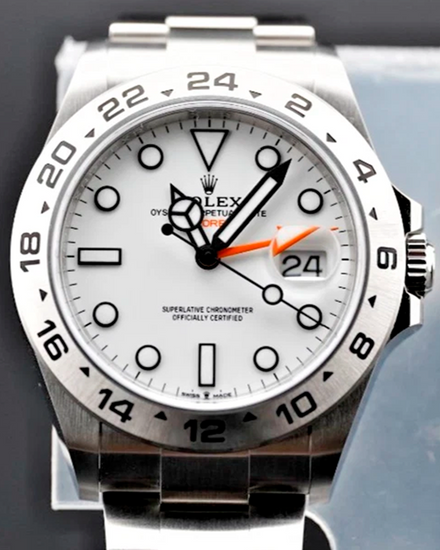 2025 Rolex Explorer II "Polar" 42MM White Dial Oyster Bracelet (226570)