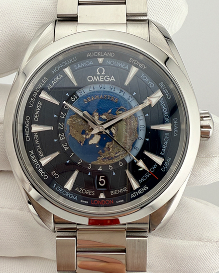 2019 Omega Seamaster Aqua Terra 150M 43MM Blue Dial Steel Bracelet (220.10.43.22.03.001)