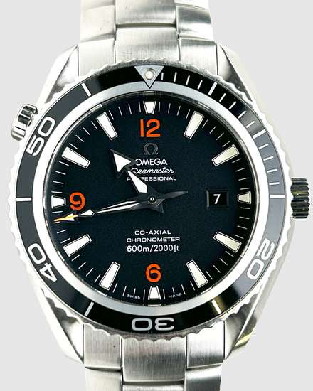 Omega Seamaster Planet Ocean 600M 45.5MM Black Dial Steel Bracelet (2200.51.00)