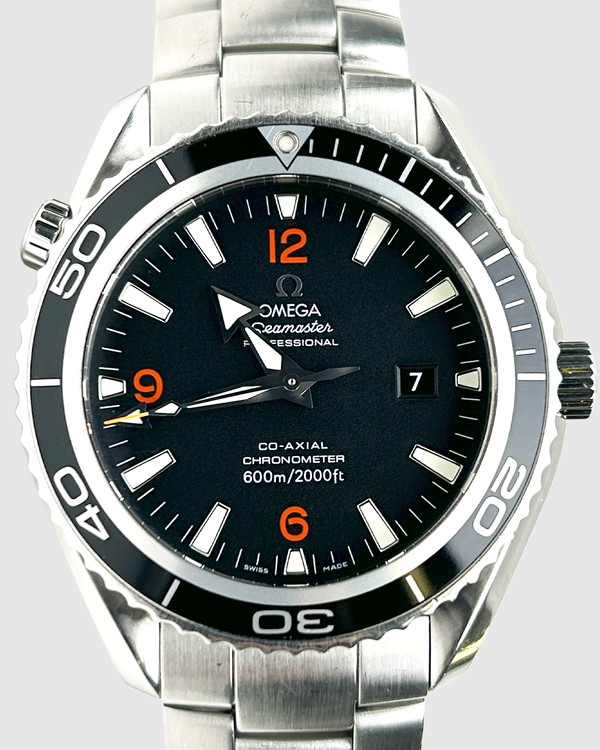 Omega Seamaster Planet Ocean 600M 45.5MM Black Dial Steel Bracelet (2200.51.00)