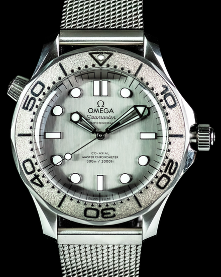 2025 Omega Seamaster Diver 300M 42MM Grey Dial Steel Bracelet (210.30.42.20.06.002)