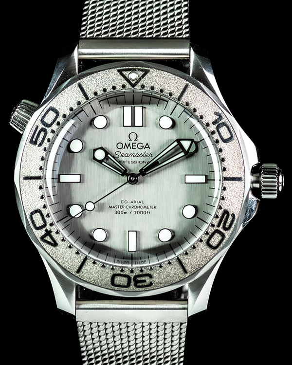 2025 Omega Seamaster Diver 300M 42MM Grey Dial Steel Bracelet (210.30.42.20.06.002)