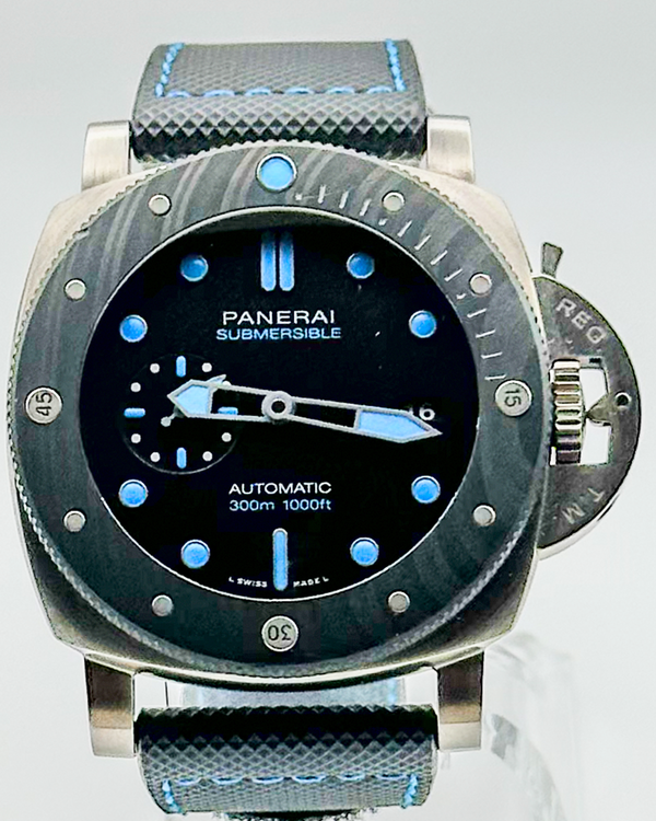 Panerai Submersible BMG-Tech 47MM Black Dial Rubber Strap (PAM00799)