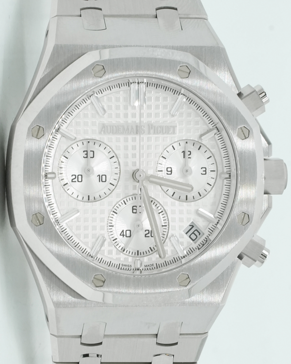 Audemars Piguet Royal Oak Chronograph 41MM Silver Dial Steel Bracelet (26240ST.OO.1320ST.07)