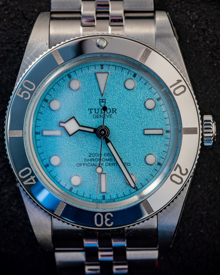 2025 Tudor Black Bay 54 "Lagoon Blue" 37MM Blue Dial Steel Bracelet (79000)