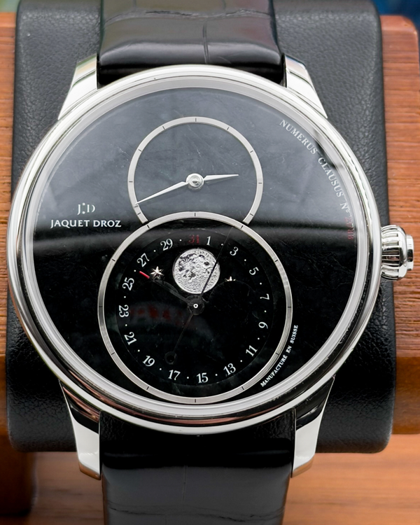 2021 Jaquet Droz Grande Seconde Moon L.E. 43MM Serpentine Dial Leather Strap (J007530271)