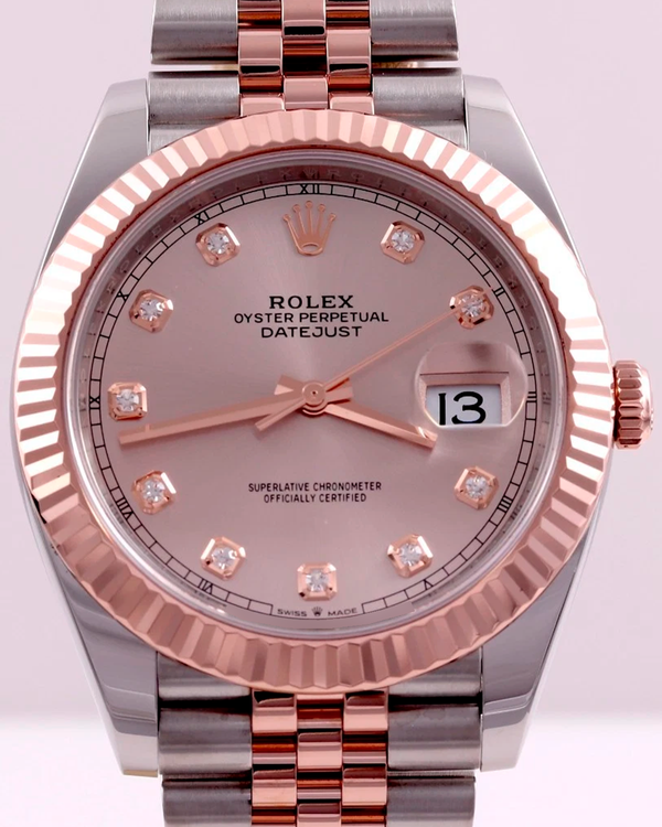 2022 Rolex Datejust 41MM Sundust Dial Two-Tone Jubilee Bracelet (126331)