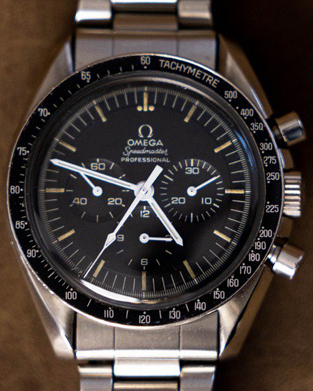 1969 Omega Speedmaster "Pre-Moon" 42MM Black Dial Steel Bracelet (145.022-69 ST)
