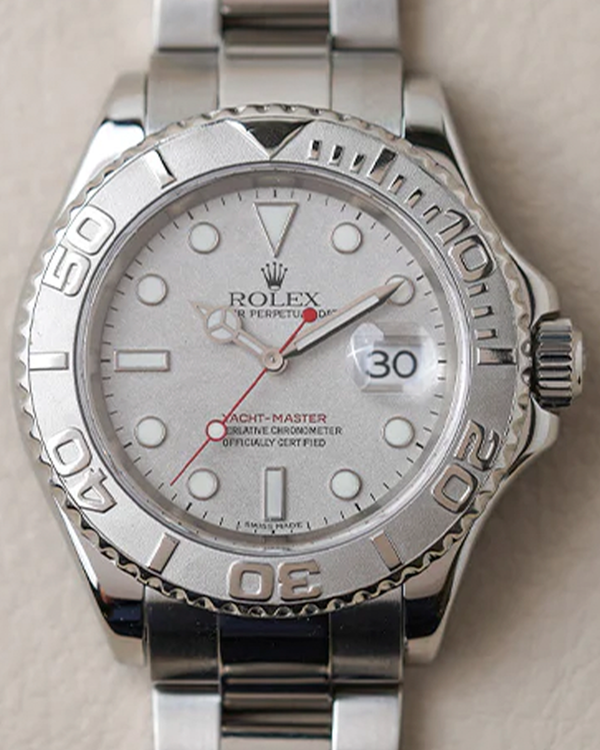 Rolex Yacht-Master 40MM Silver Dial Oyster Bracelet (16622)