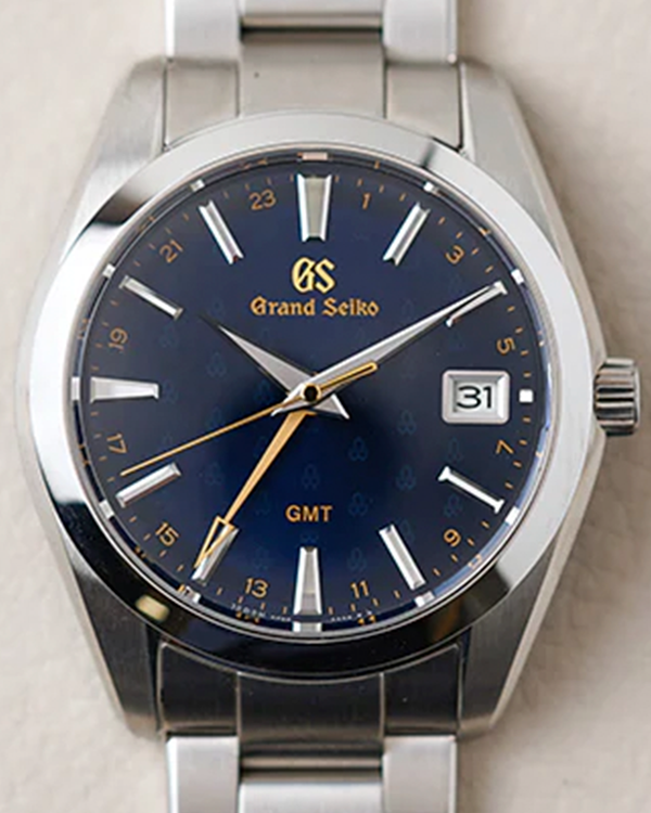 2020 Grand Seiko Heritage GMT "50th Anniversary" L.E. 40MM Quartz Blue Dial Steel Bracelet (SBGN009)
