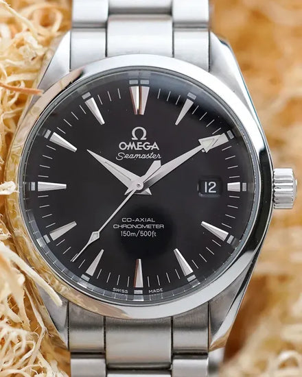 Omega Seamaster Aqua Terra 39.2MM Black Dial Steel Bracelet (2503.50.00)