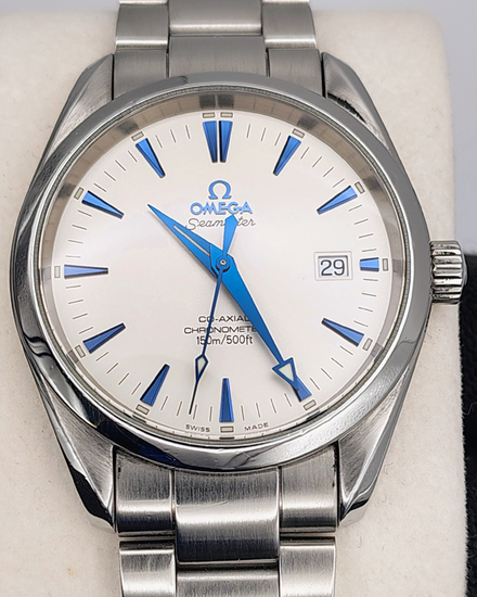 Omega Seamaster Aqua Terra 39.2MM White Dial Steel Bracelet (2503.33.00)