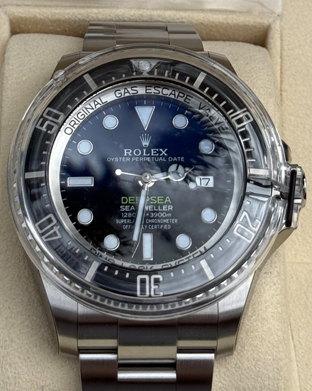 2019 Rolex Sea-Dweller Deepsea "James Cameron" 44MM Blue Dial Oyster Bracelet (126660)