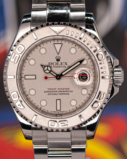 Rolex Yacht-Master 40MM Silver Dial Oyster Bracelet (16622)