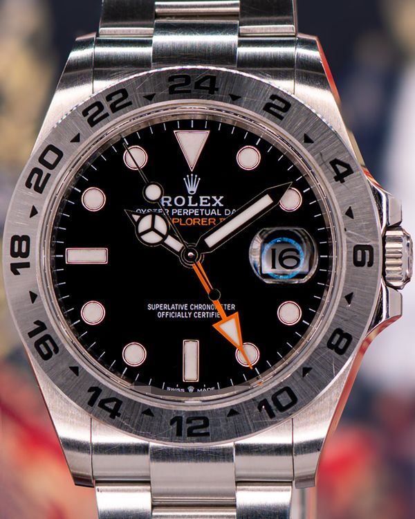 2021 Rolex Explorer II 42MM Black Dial Oyster Bracelet (226570)