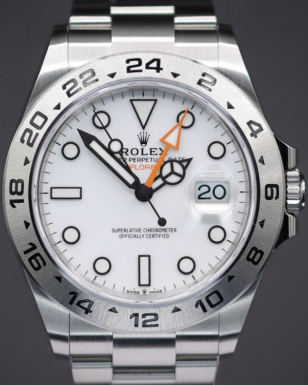 2025 Rolex Explorer II "Polar" 42MM White Dial Oyster Bracelet (226570)