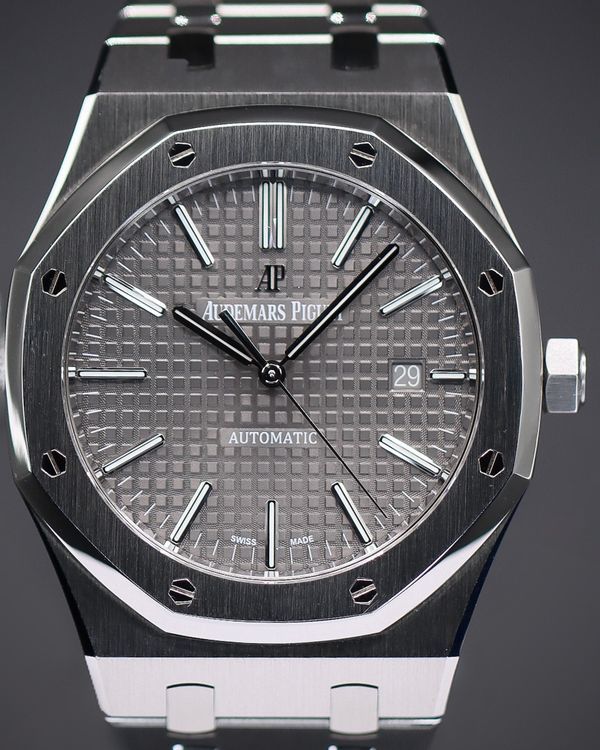 Audemars Piguet Royal Oak 41MM Grey Dial Steel Bracelet (15400ST.OO.1220ST.04)