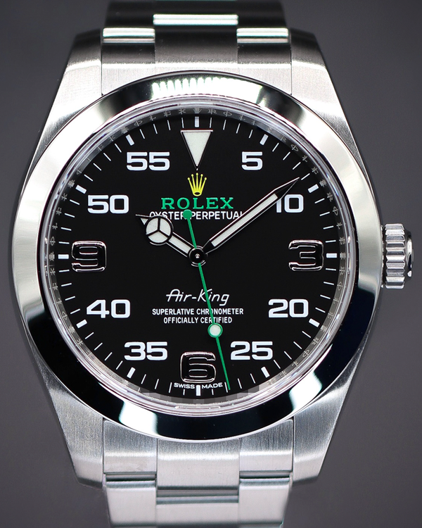 2022 Rolex Air-King 40MM Black Dial Oyster Bracelet (116900)